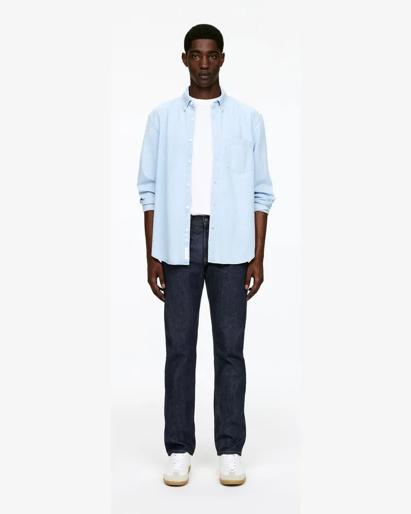 Arket PARK Regular Straight Jeans -Blau Blau