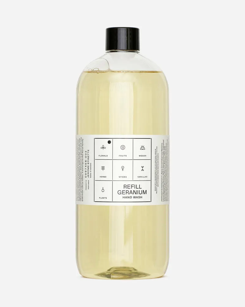 Arket Flüssigseife, 1000 Ml Nachfüllpack - Transparent Geranie