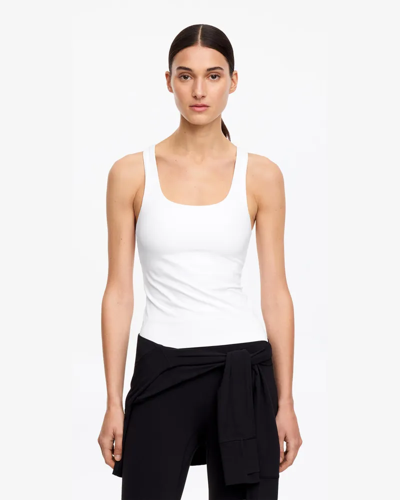 Arket Sporttanktop -Weiß Weiß