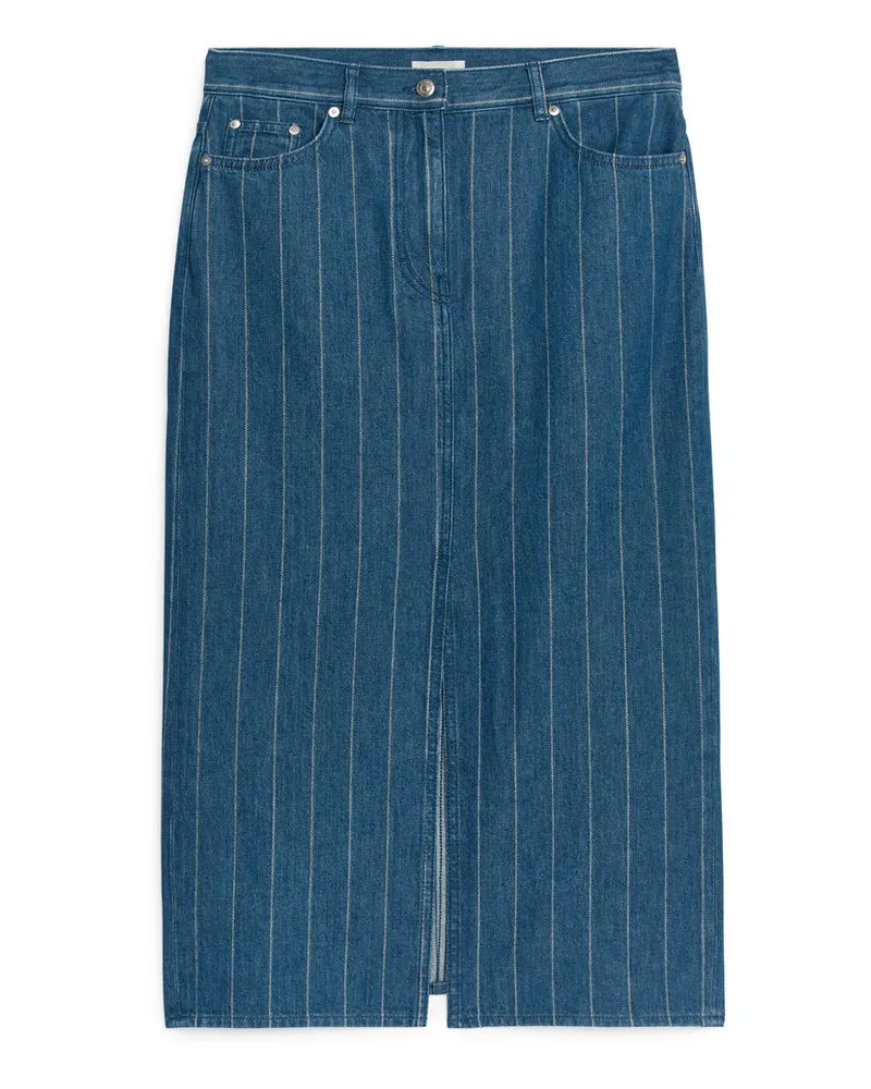 Arket Jeansrock - Blau|Mehrfarbig Blau