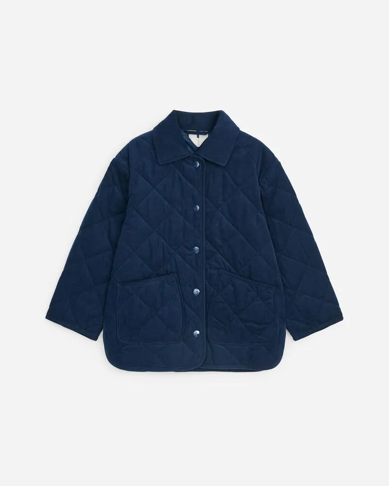 Arket Cordjacke -Blau Blau