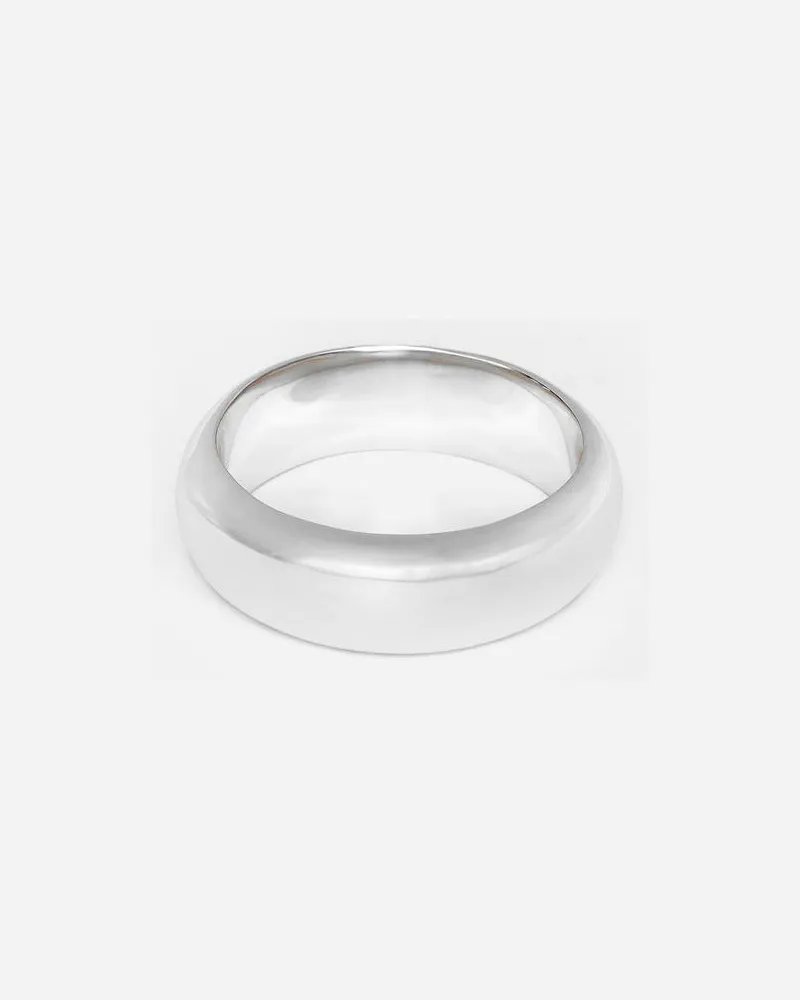 Arket Versilberter Armreif -Grau Grau