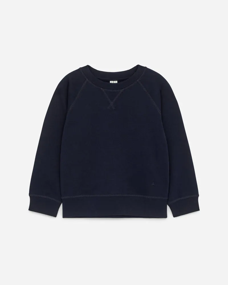 Arket Sweatshirt Aus Baumwolle -Blau Blau