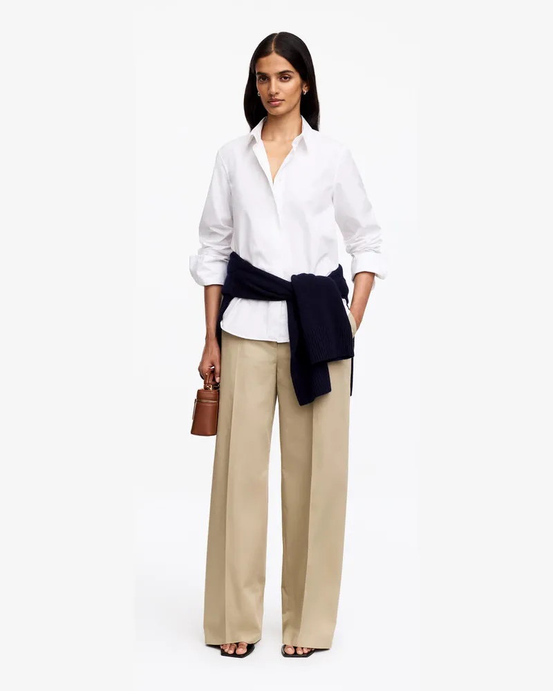 Arket Chinohose Mit Niedrigem Bund -Beige Beige