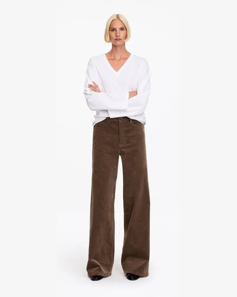 Arket Cordhose -Beige Beige