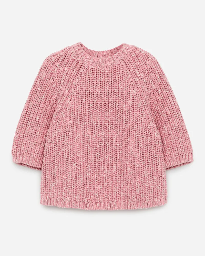 Arket Baumwollstrickpullover - Rosa Rosa