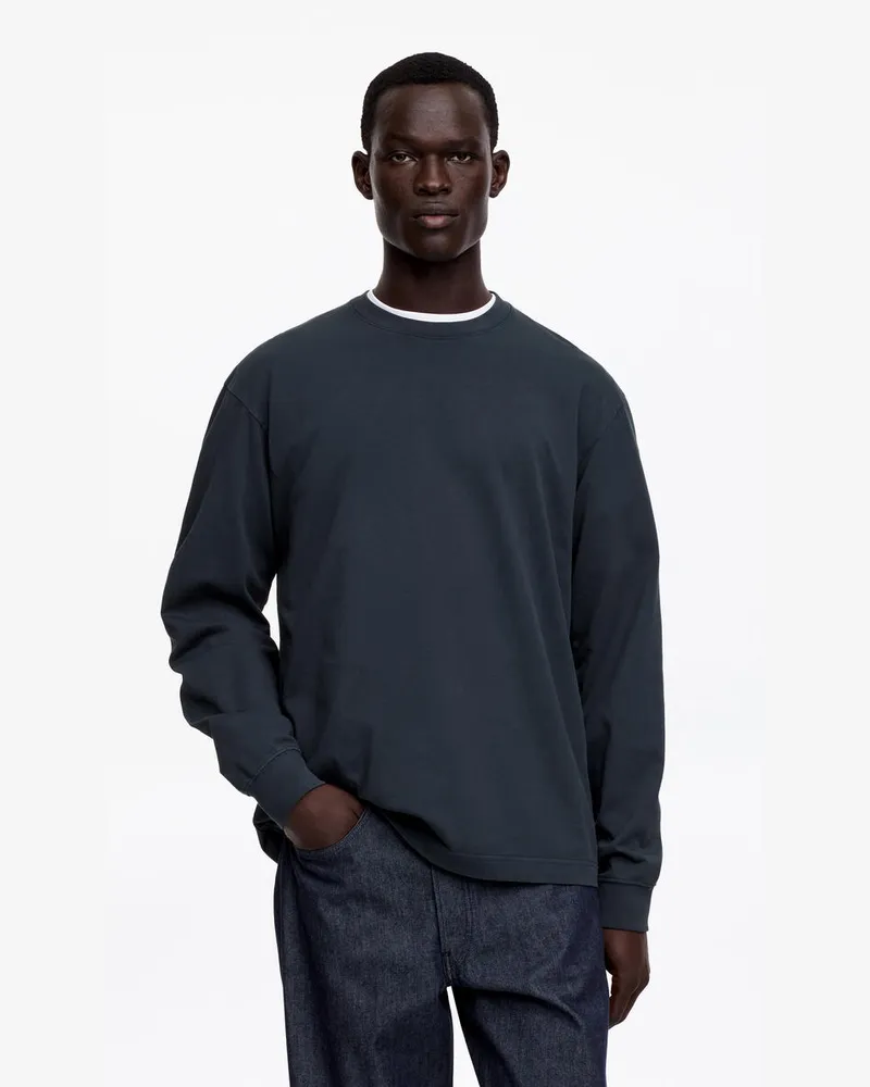 Arket Langarmshirt -Schwarz Schwarz