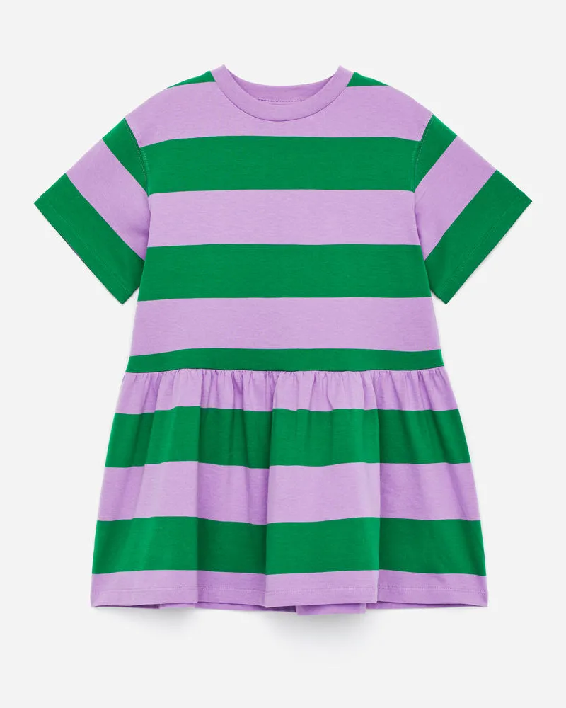 Arket Jerseykleid Mit Rüschen -Grün Grün