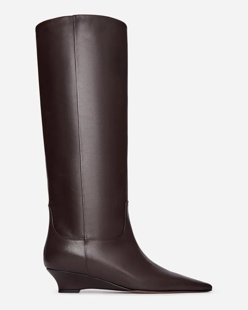 Arket Lederstiefel -Braun Braun