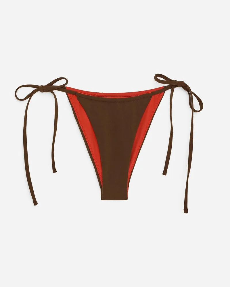Arket ARKET Und Laila Gohar Bikinihose -Braun Braun
