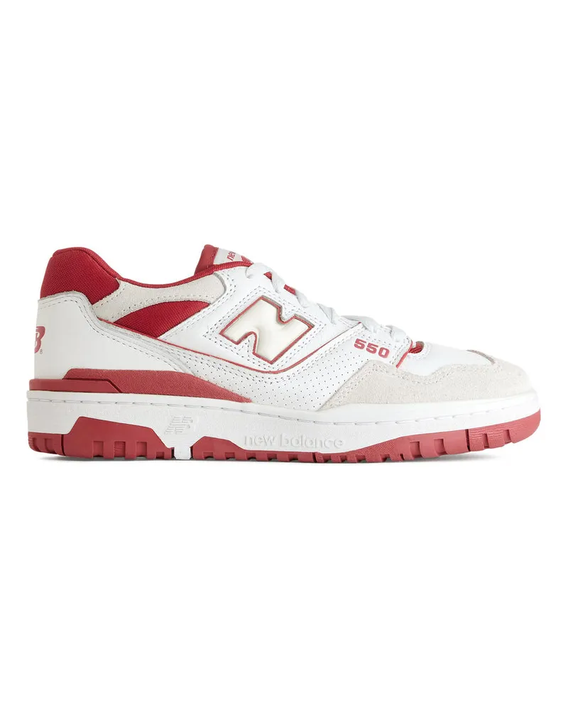 Arket Turnschuh 550 New Balance - Weiß|Rot|Mehrfarbig Weiß