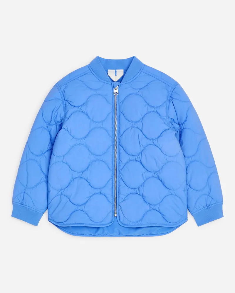 Arket Leichte Steppjacke -Blau Blau