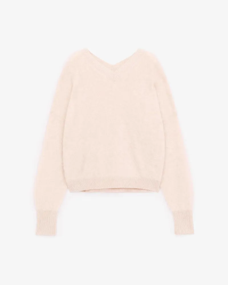 Arket Pullover Aus Reinem Gebürstetem Kaschmir -Beige Beige