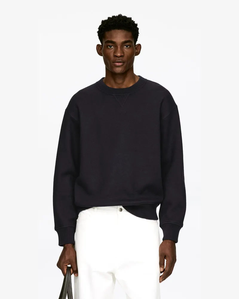 Arket Sweatshirt Aus Einer Wollmischung -Blau Blau