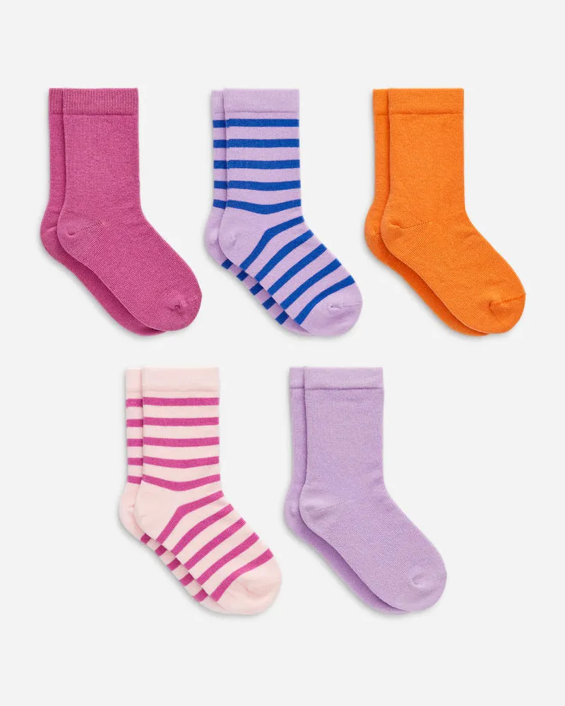Arket Baumwollsocken 5er-Pack -Mehrfarbig Mehrfarbig