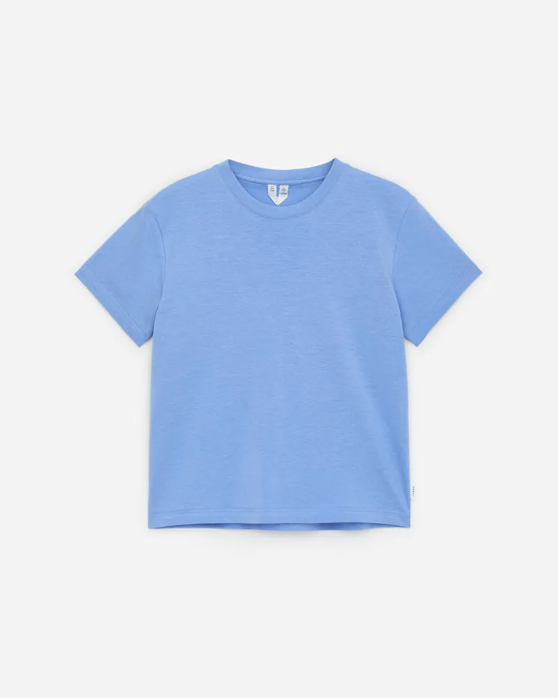 Arket T-Shirt Mit Rundhalsausschnitt - Blau Blau