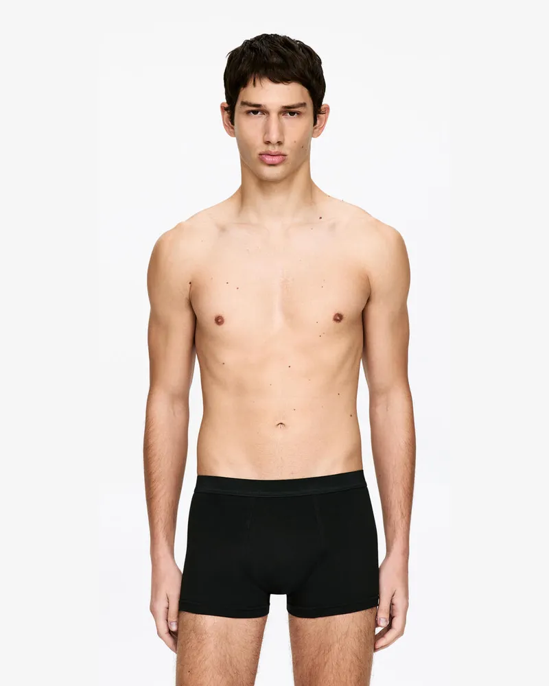Arket Boxer Aus Jersey 3er-Set -Schwarz Schwarz