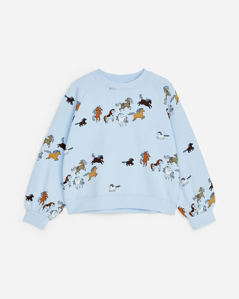 Arket Legeres Sweatshirt -Blau Blau
