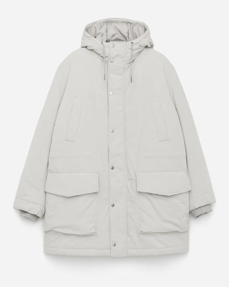 Arket Gefütterter Parka -Beige Beige