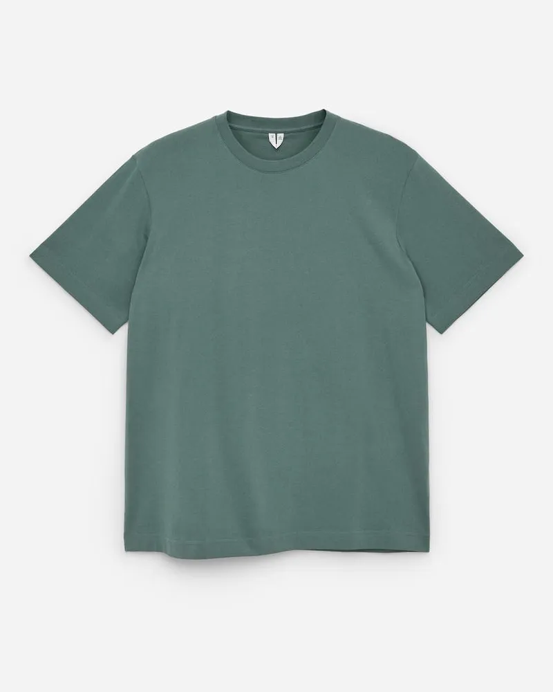 Arket Lockeres T-Shirt 220 GSM -Grün Grün