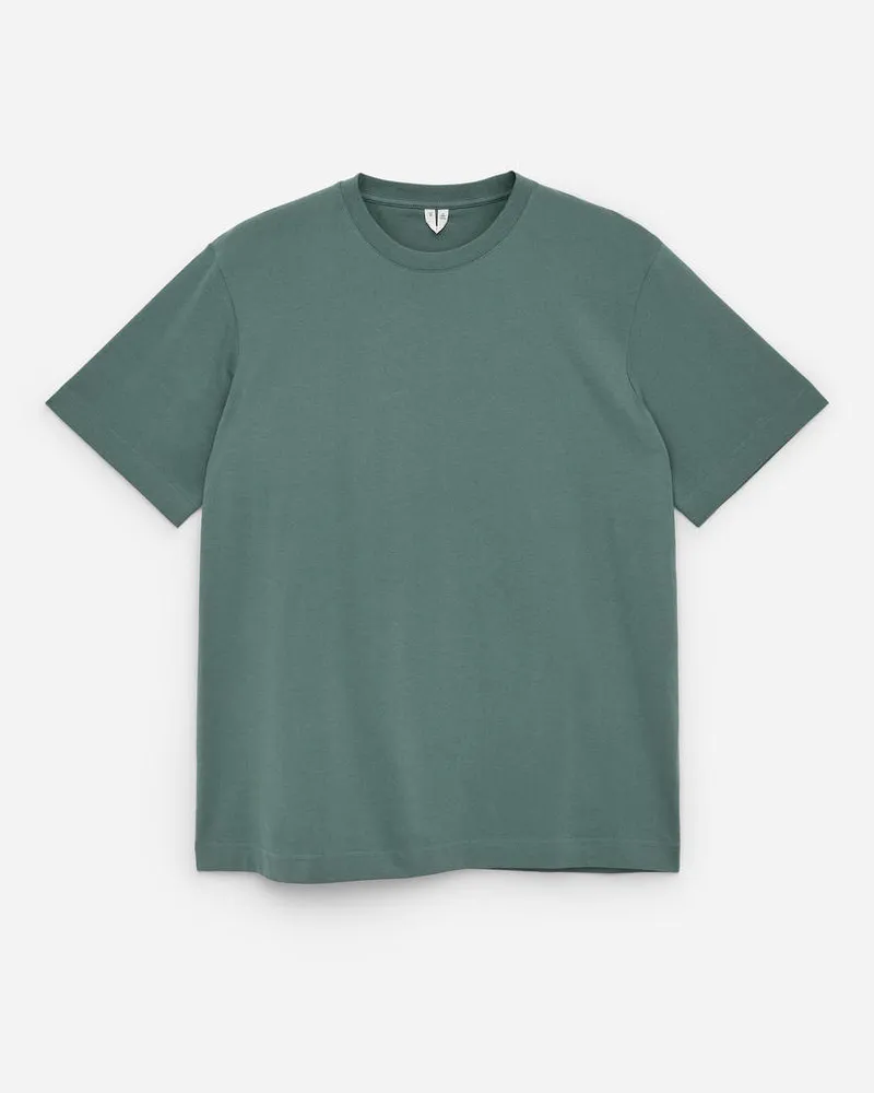 Arket Lockeres T-Shirt 220 GSM -Grün Grün