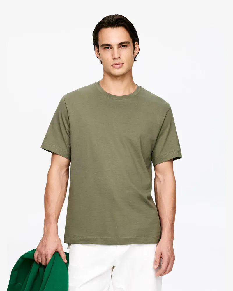 Arket Lockeres T-Shirt 220 GSM -Grün Grün