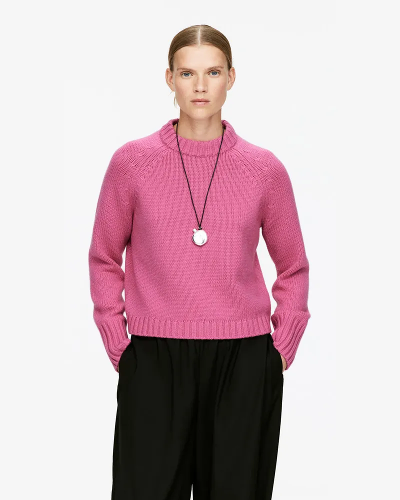 Arket Dicker Pullover Aus Reinem Kaschmir​ -Rosa Rosa