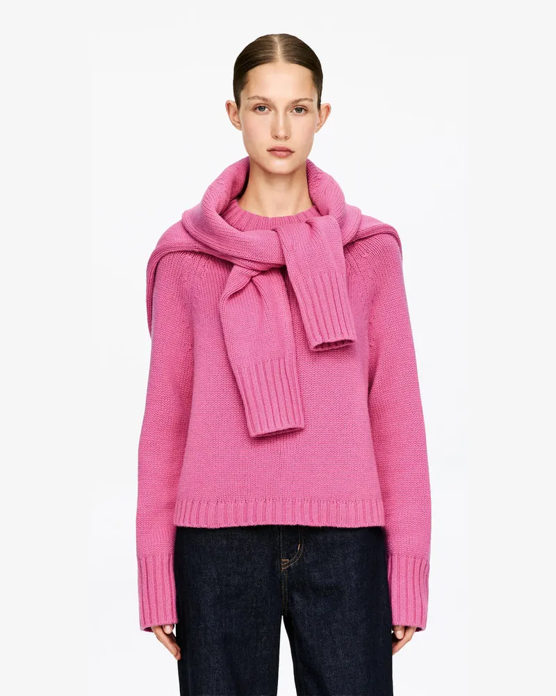 Arket Dicker Pullover Aus Reinem Kaschmir​ -Rosa Rosa