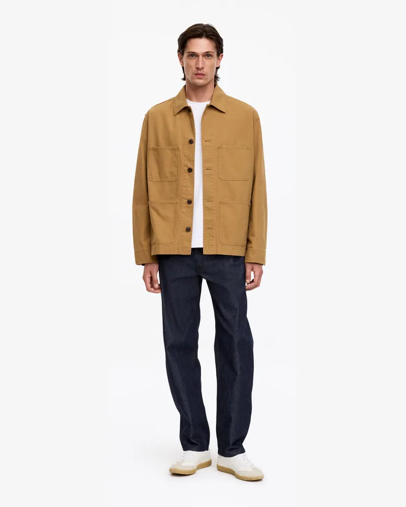 Arket Utility-Overshirt -Gelb Gelb