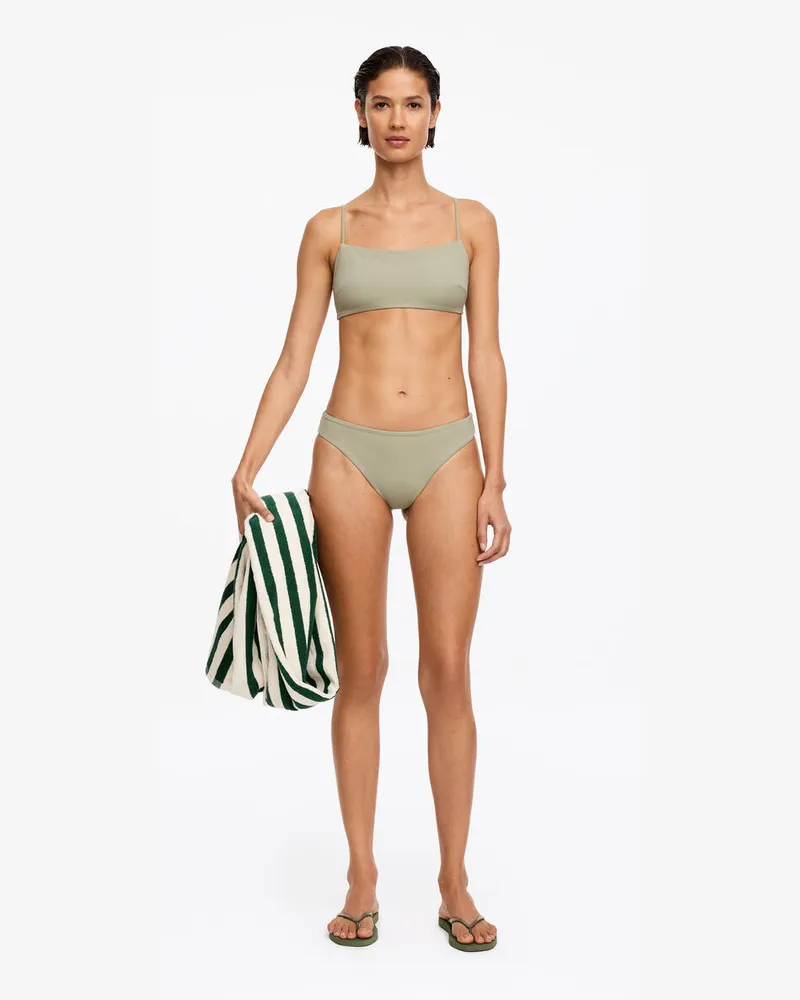 Arket Sportliche Bikinihose -Beige Beige