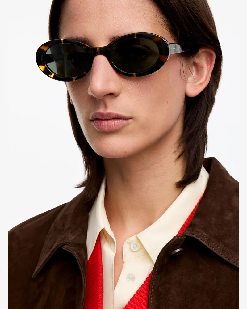 Arket Sonnenbrille Ana Von KOMONO -Braun Braun