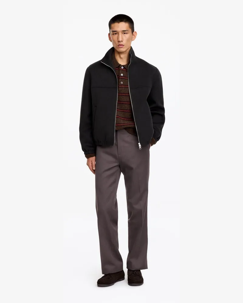 Arket Doublé-Blouson -Schwarz Schwarz