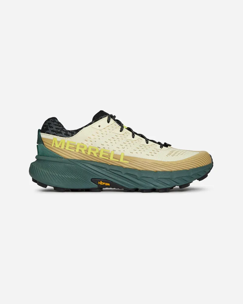 Arket Agility Peak 5 Turnschuh Von Merrell - Gelb|Grün|Mehrfarbig Gelb