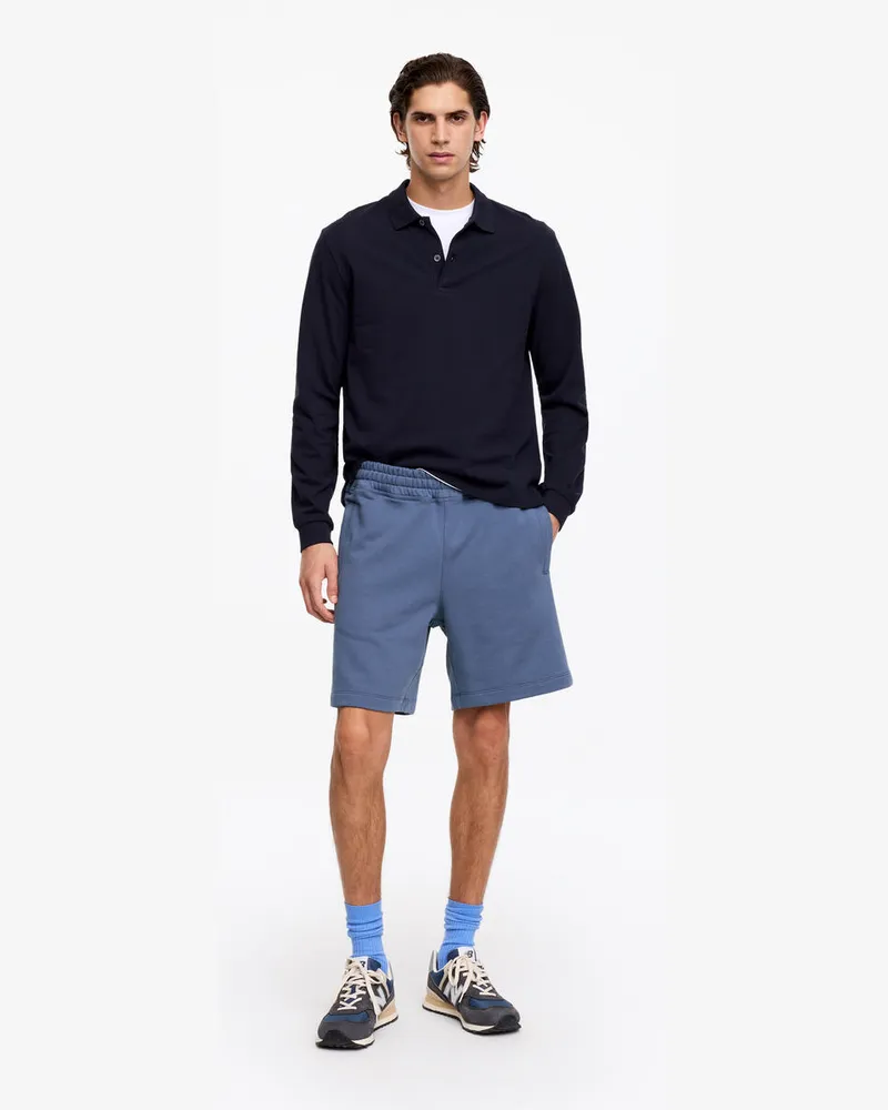 Arket Jerseyshorts -Blau Blau