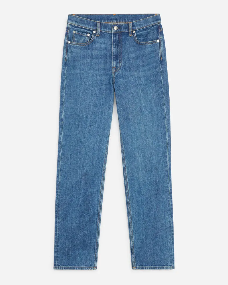 Arket Jade Long Slim Jeans -Blau Blau