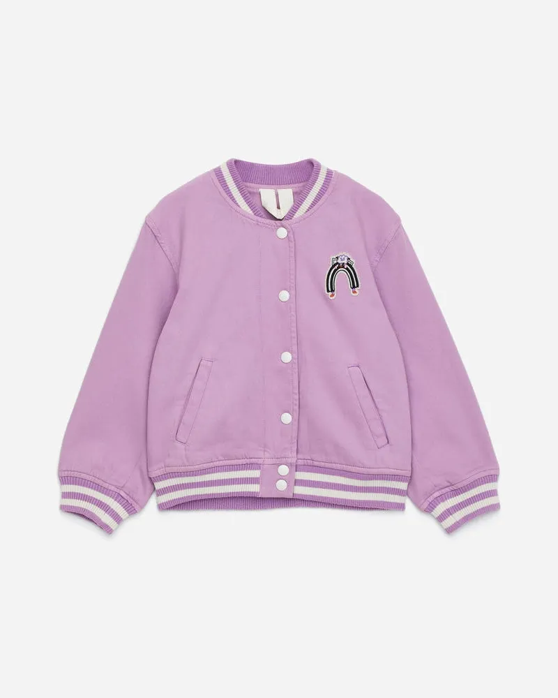 Arket College-Jacke -Rosa Rosa