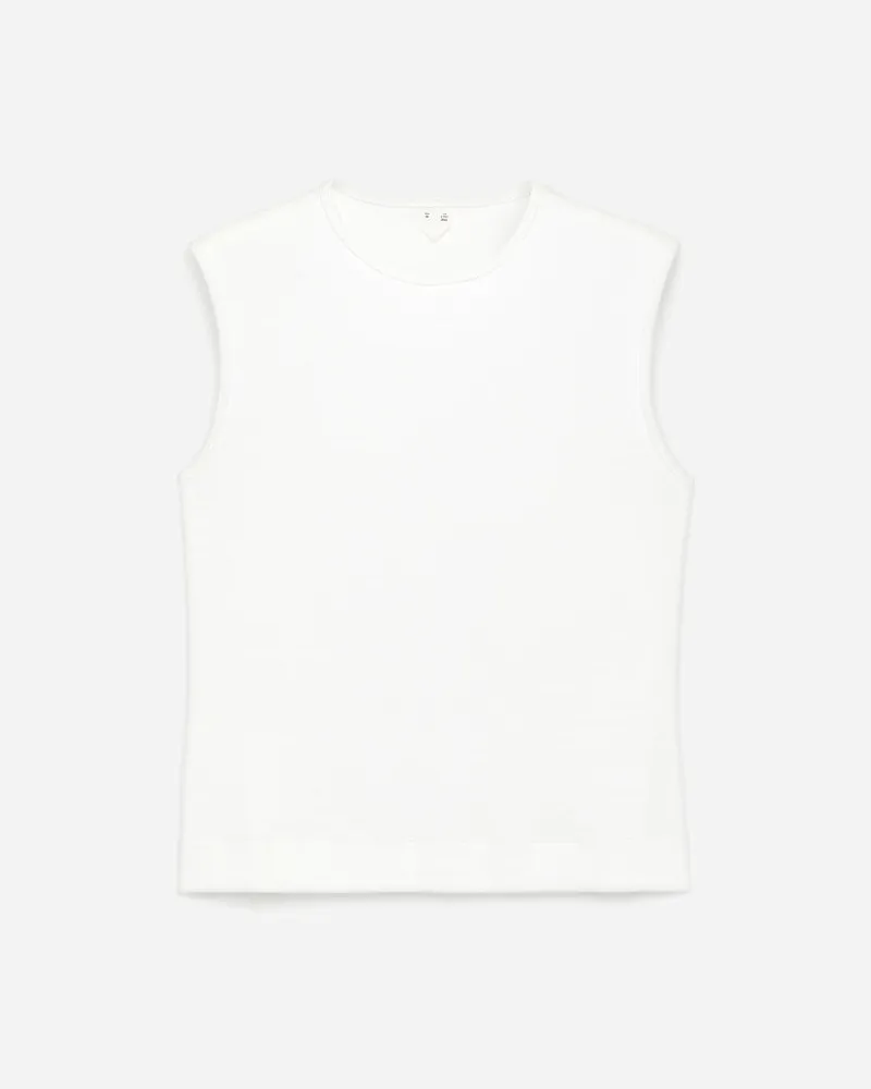 Arket Geripptes Tanktop -Weiß Weiß