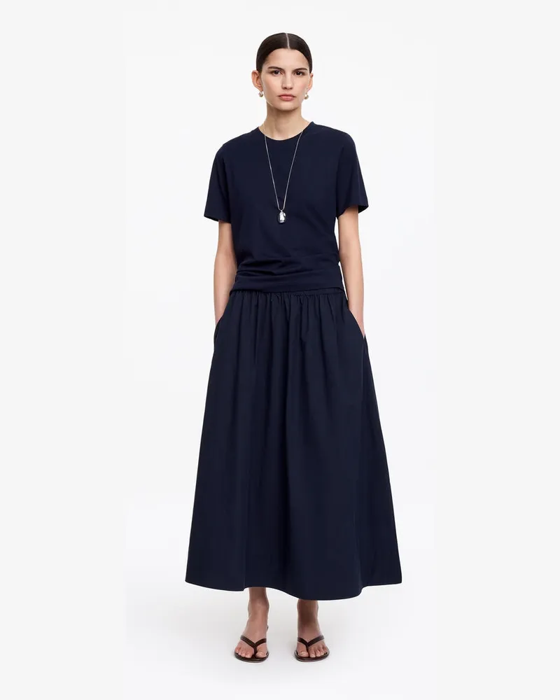 Arket Midirock Aus Baumwolle -Blau Blau