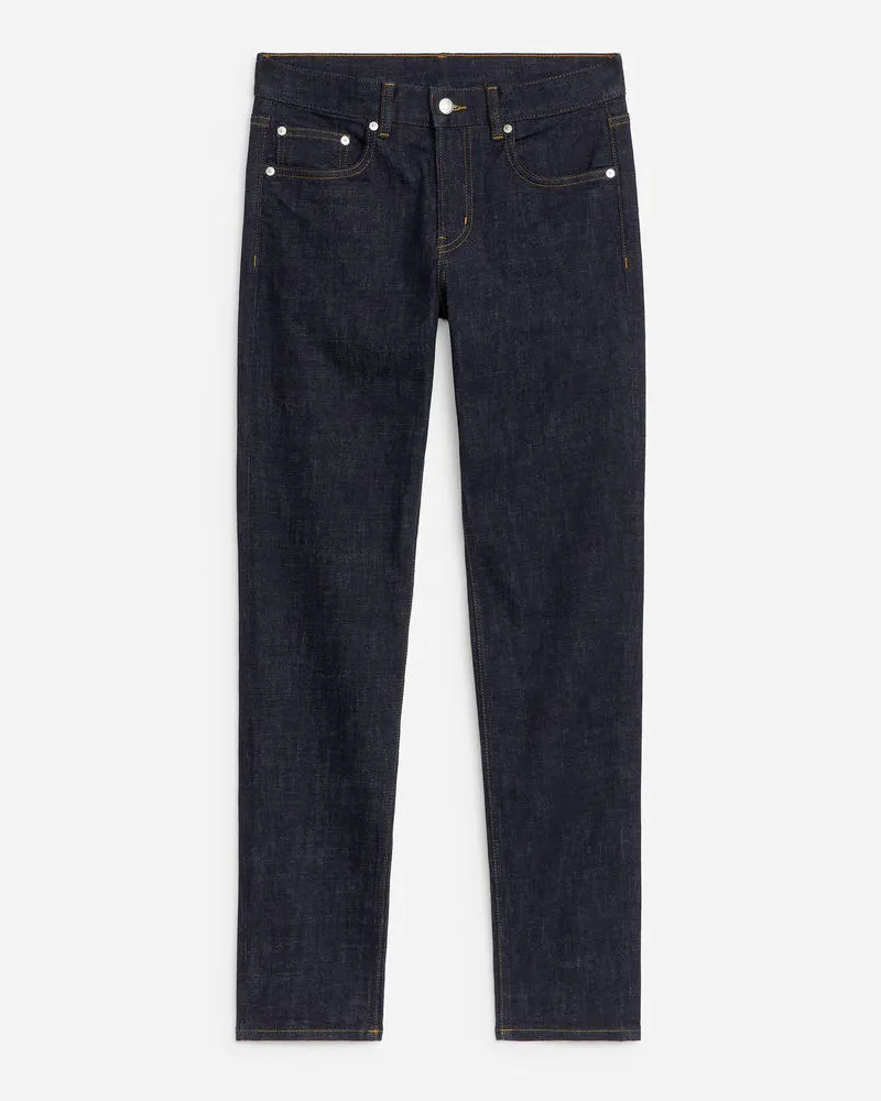Arket Birch Slim Stretchjeans - Blau Dunkelblau