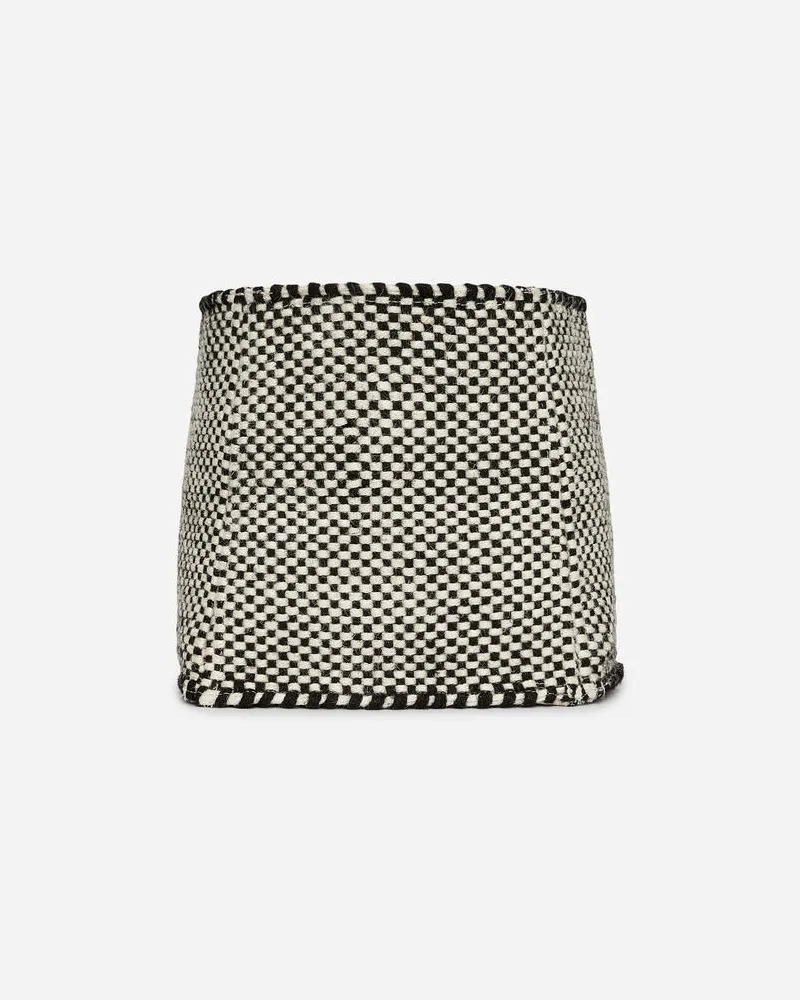 Arket Aufbewahrungskorb Aus Jute, 25  Cm - Schwarz|Weiß|Mehrfarbig Schwarz