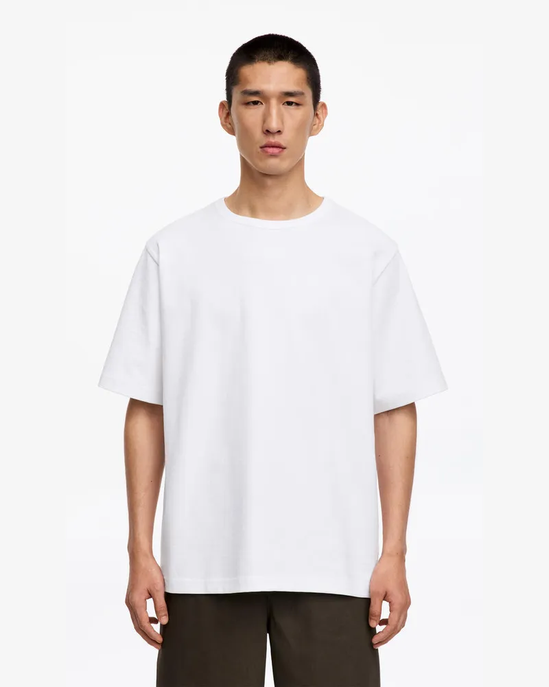 Arket Oversize-T-Shirt 270 GSM -Weiß Weiß