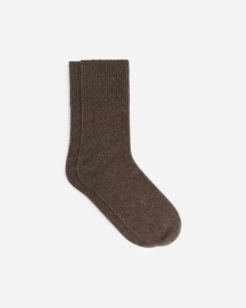 Arket Socken Aus Kaschmir Und Wolle -Braun Braun