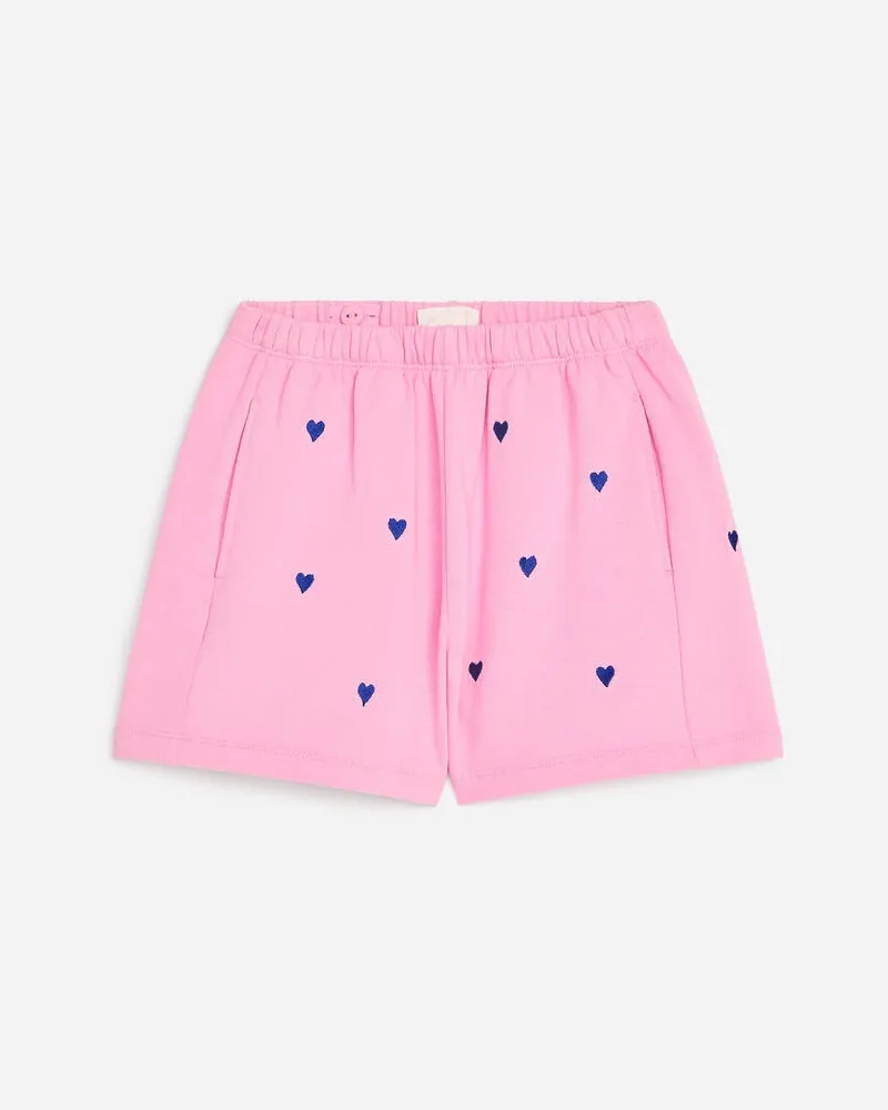 Arket Baumwollshorts Mit Stickerei -Rosa Rosa