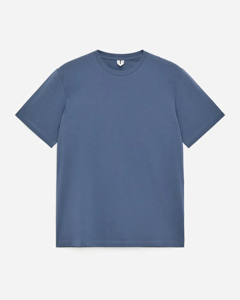 Arket T-Shirt Mit Normaler Passform 170 GSM -Blau Blau