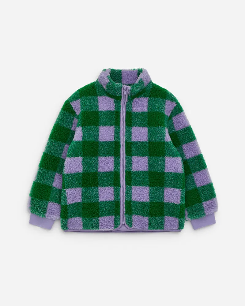 Arket Teddyjacke -Lila Lila