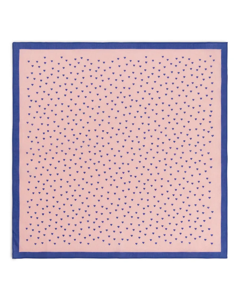 Arket Bandana Aus Baumwolle - Mehrfarbig|Rosa|Blau Rosa