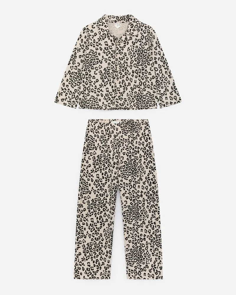 Arket Pyjama Aus Baumwolle -Beige Beige