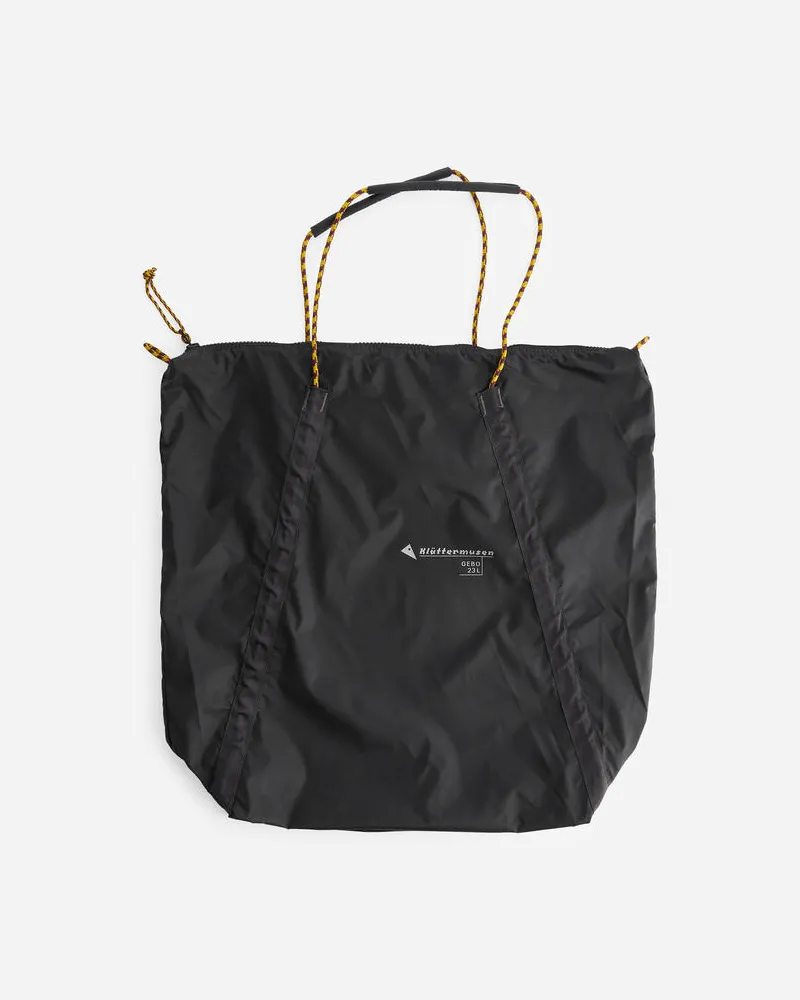 Arket Tragetasche Gebo Von Klättermusen -Schwarz Schwarz