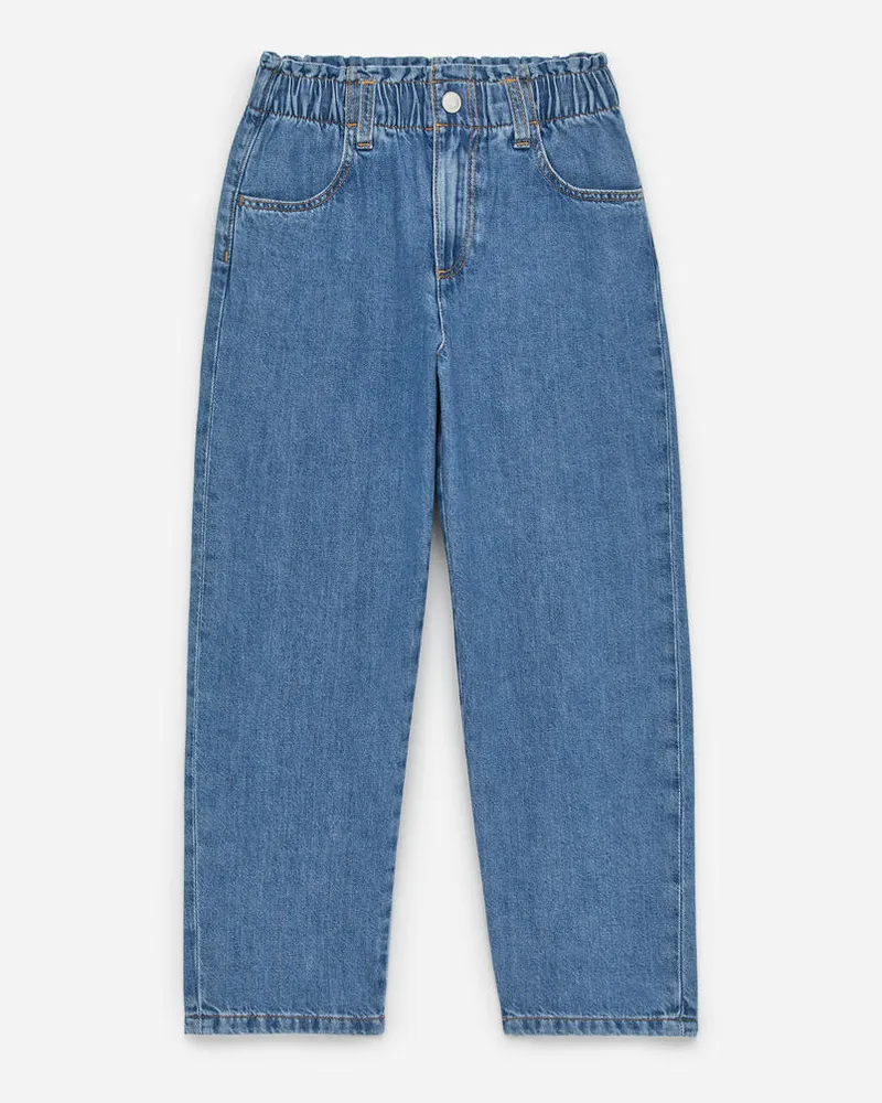 Arket Paperbag-Jeans -Blau Blau