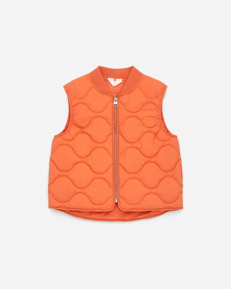 Arket Steppweste -Orange Orange